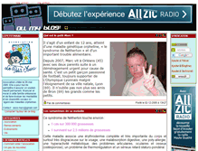 Tablet Screenshot of lepetitmarc.allmyblog.com