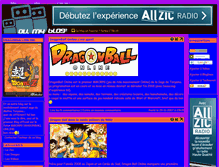 Tablet Screenshot of dragonballonline.allmyblog.com