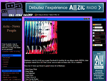 Tablet Screenshot of actu-news-people.allmyblog.com