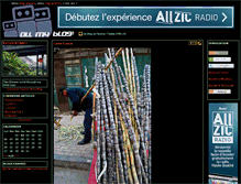 Tablet Screenshot of mathieucombet.allmyblog.com