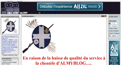 Desktop Screenshot of miliciensdemontcalm.allmyblog.com