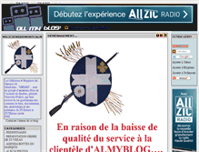 Tablet Screenshot of miliciensdemontcalm.allmyblog.com