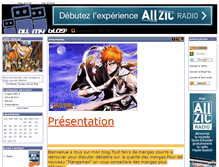 Tablet Screenshot of fans-mangas.allmyblog.com