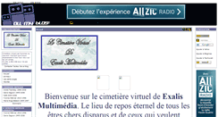 Desktop Screenshot of cimetierevirtuel.allmyblog.com