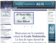 Tablet Screenshot of cimetierevirtuel.allmyblog.com