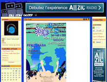 Tablet Screenshot of djtomix.allmyblog.com