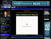 Tablet Screenshot of mateja24.allmyblog.com