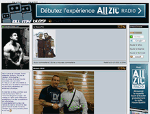 Tablet Screenshot of anthonychaillot.allmyblog.com
