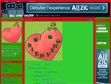 Tablet Screenshot of grenouilledetoncoeur.allmyblog.com