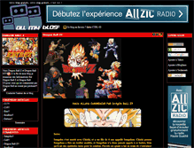 Tablet Screenshot of dragon-ball-z.allmyblog.com